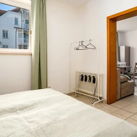 Appartement 2 Marineblau Modernes In Binz, Strandnah